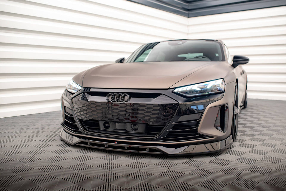 Maxton Design frontläpp V.3 monterad på Audi e-tron GT