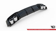 Rear Valance + Exhaust Ends Imitation för Audi A7 S-Line C8 / S7 C8 / C8 Facelift / S7 Facelift
