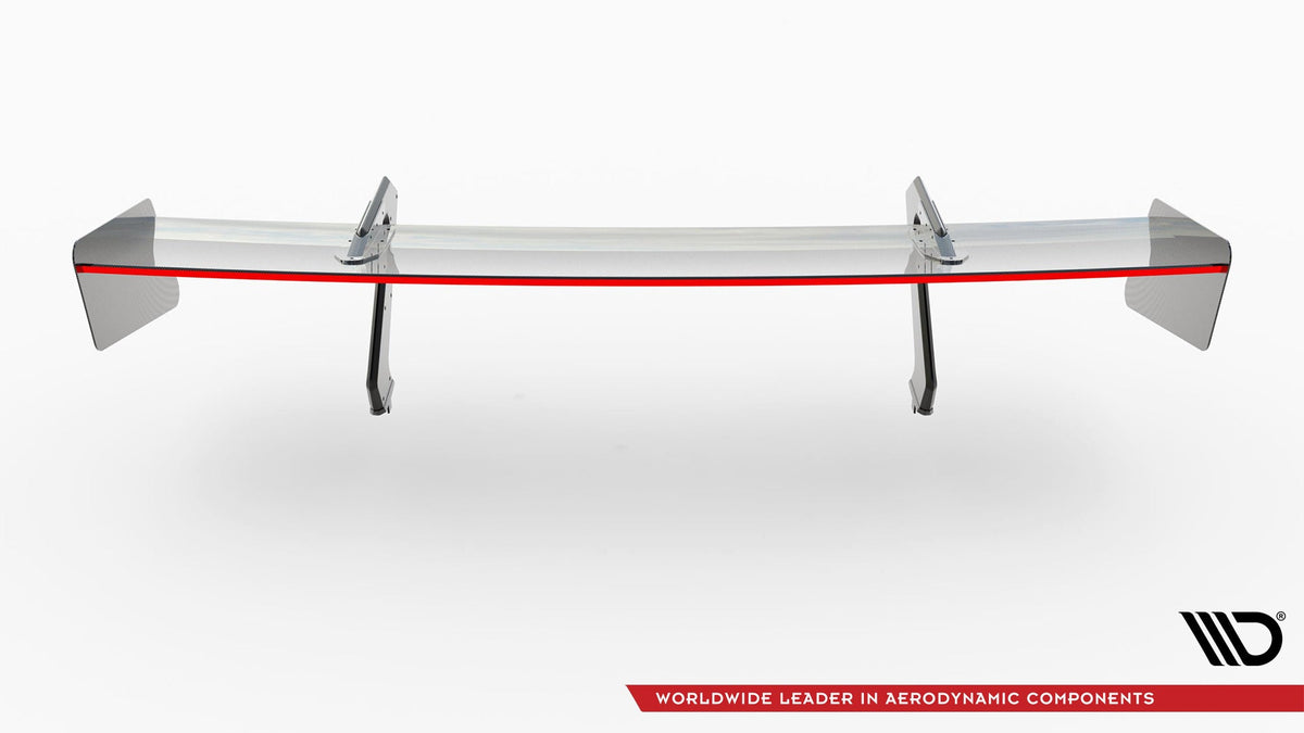 Kolfiberspoiler + LED för Audi R8 Mk2