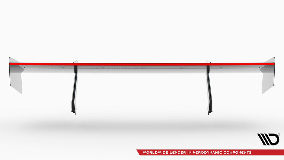 Kolfiberspoiler + LED för Audi R8 Mk2