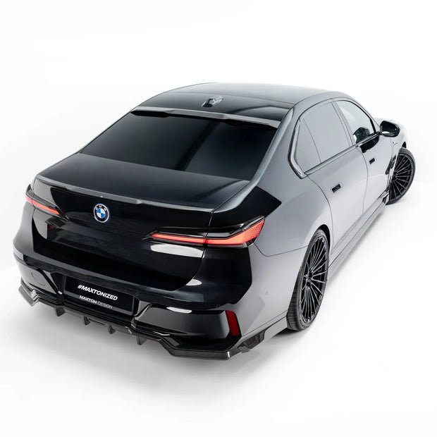 Prepreg Carbon Fiber Tailgate Spoiler (Lower) för BMW 7 M-Pack / M760e / i7 M-Pack G70