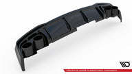 Rear Valance + Exhaust Ends Imitation för Audi A6 S-Line / S6 C8 / C8 Facelift