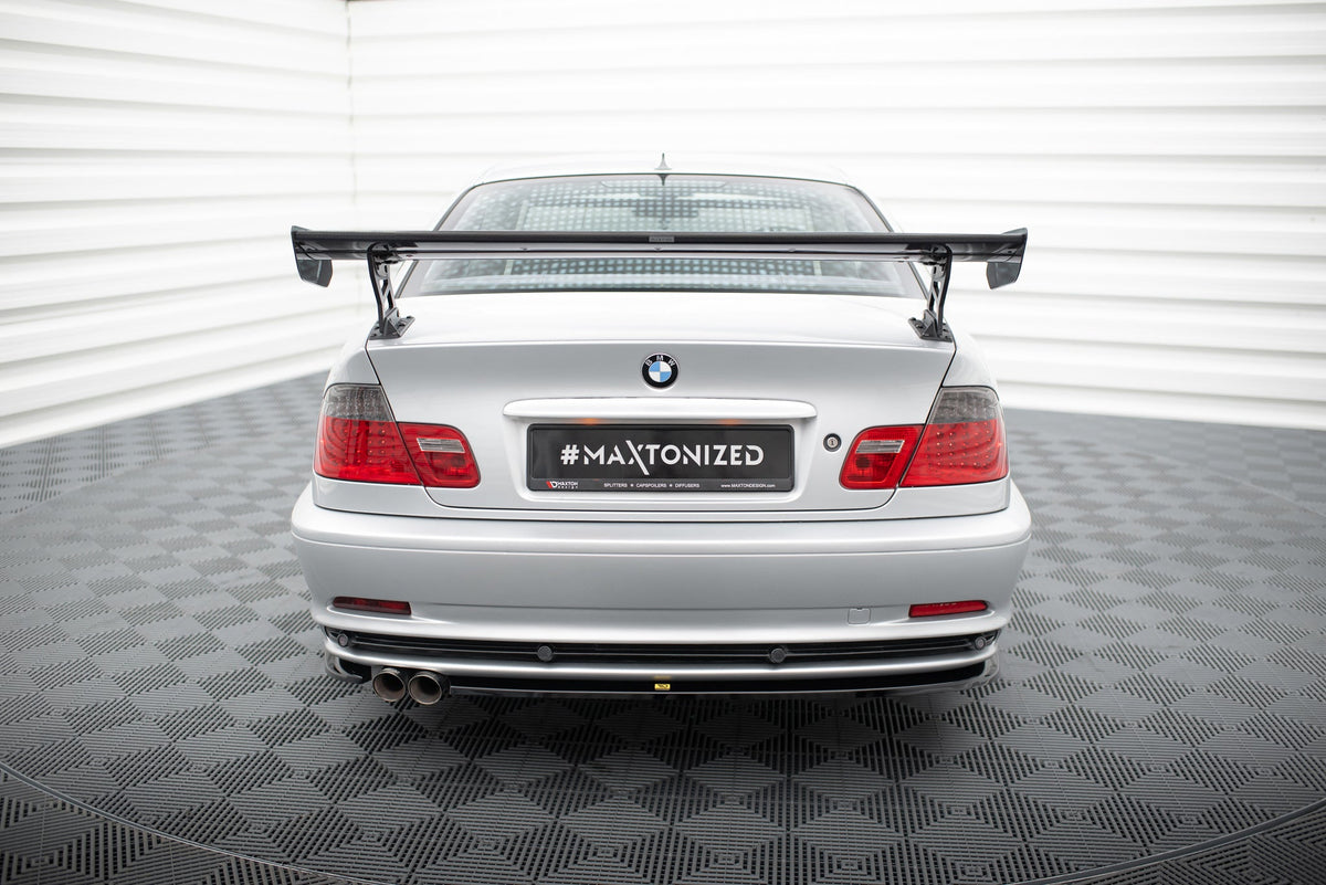 Kolfiberspoiler med yttre fästen för BMW 3 Coupe E46
