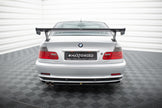 Kolfiberspoiler med yttre fästen för BMW 3 Coupe E46