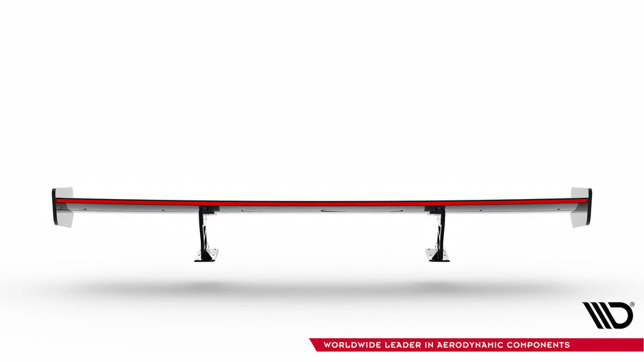 Maxton Design Kolfiberspoiler med inre fästen + LED BMW 3-serie / M3 Coupé E92 – bild 13
