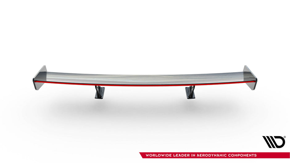 Maxton Design Kolfiberspoiler med inre fästen + LED BMW 3-serie / M3 Coupé E92 – bild 14