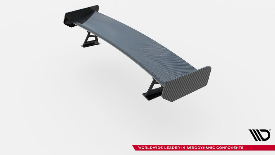 Kolfiberspoiler med yttre fästen + LED för BMW 3 Coupe E46