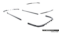 Set of Prepreg Carbon Fiber Splitters för BMW 7 / i7 M-Pack G70