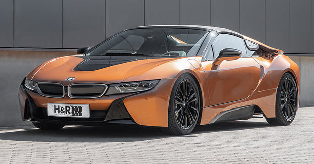 BMW i8 H&R Sänkningsfjädrar Coupe & Roadster i12, i15