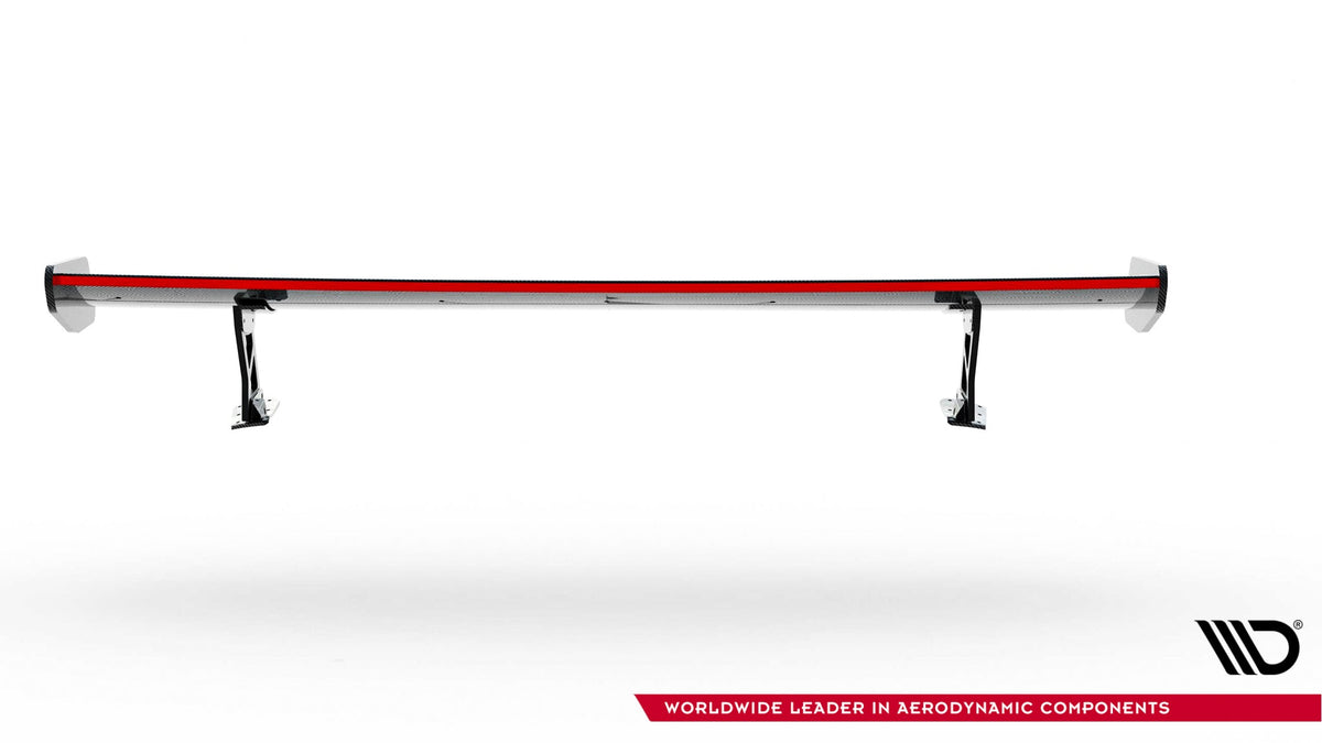Kolfiberspoiler med yttre fästen + LED för BMW 4 F32 / 4 F32 M-Pack Coupe