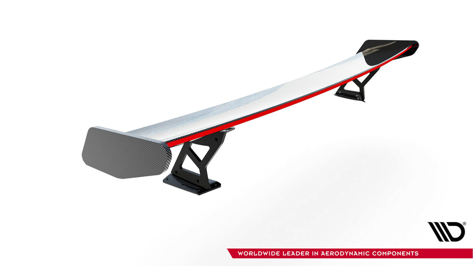 Kolfiberspoiler med yttre fästen + LED för BMW 4 F32 / 4 F32 M-Pack Coupe