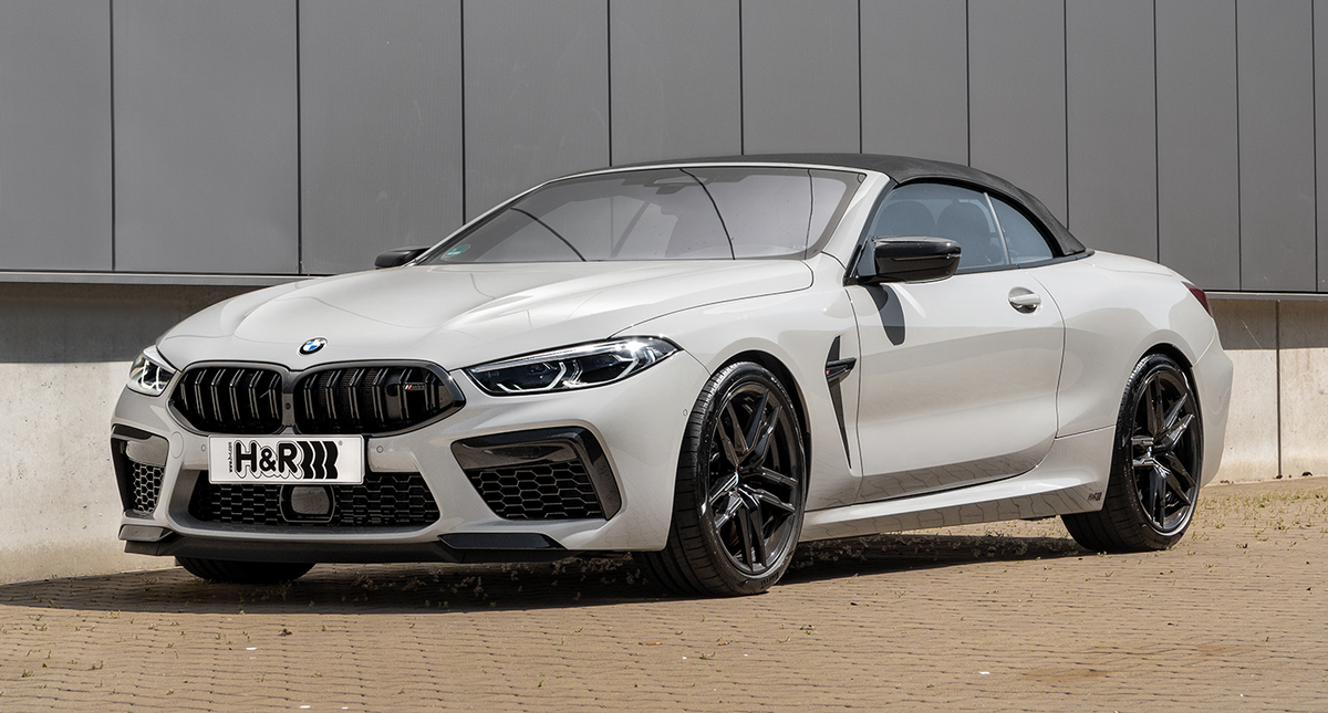 H&R Sänkningsfjädrar BMW M8 F91 Cab