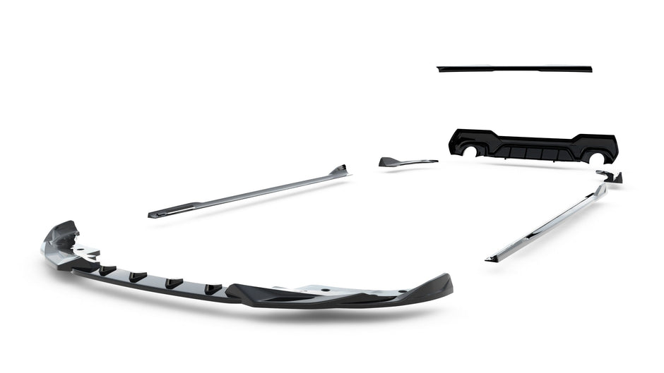 Splitter-kit för BMW 4 M-Pack Coupe G22 / G22 Facelift