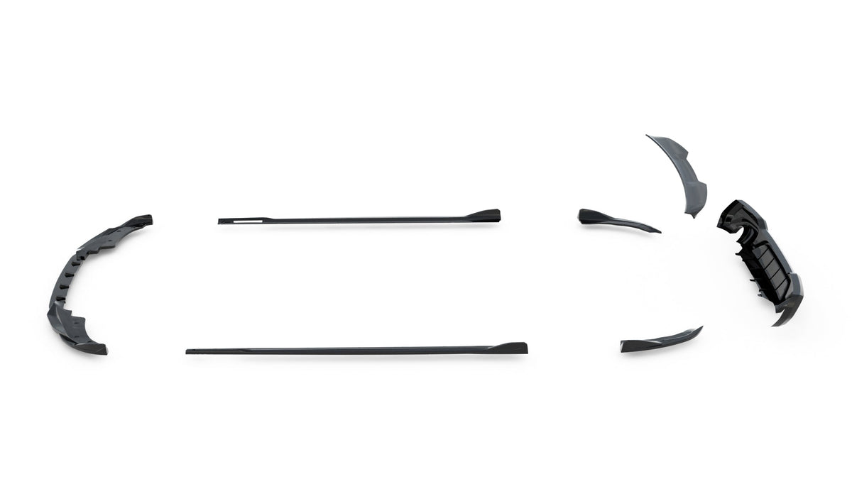 Splitter-kit för BMW 4 M-Pack Coupe G22 / G22 Facelift