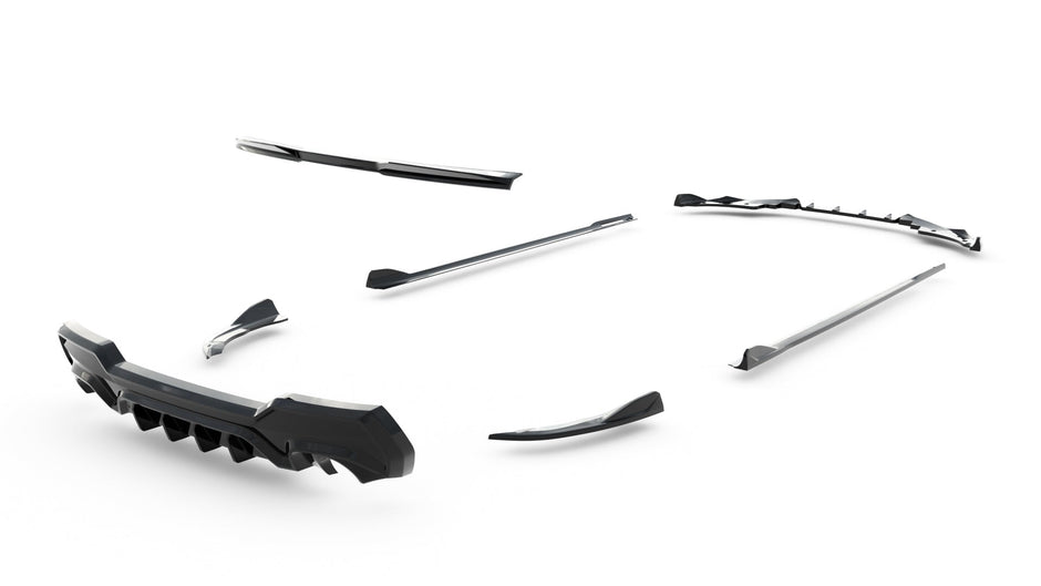 Splitter-kit för BMW 4 M-Pack Coupe G22 / G22 Facelift