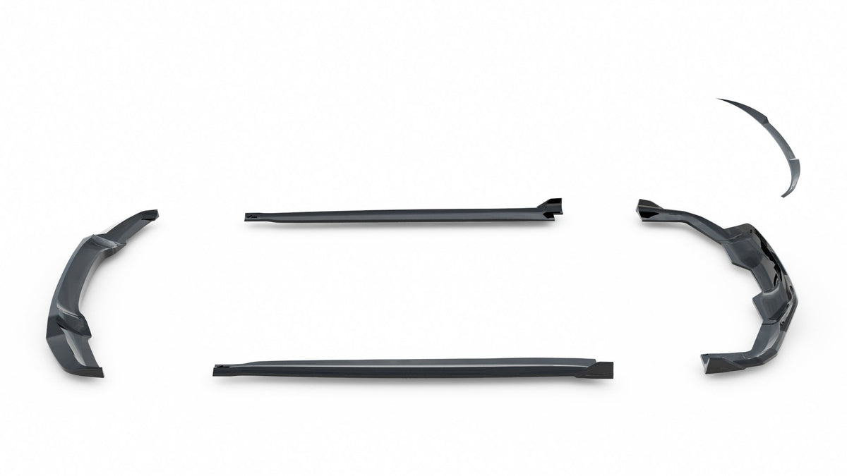 Splitter-kit V.2 för BMW X6 M-Pack F16