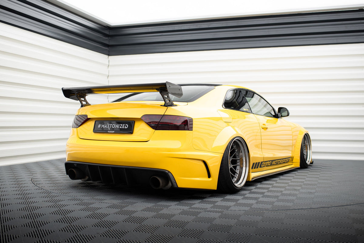 Kolfiberspoiler med yttre fästen  för Audi A5 Coupe 8T