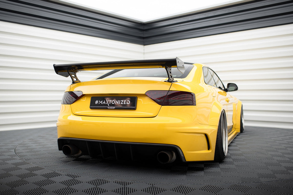 Kolfiberspoiler med yttre fästen  för Audi A5 Coupe 8T