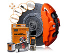 Bromsoksfärg - Flame Orange (Complete Kit)