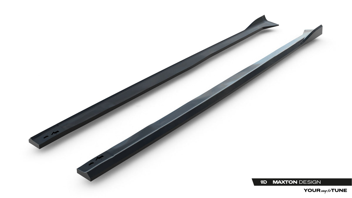 Sidokjolar Diffusers för Dodge Grand Caravan Mk5 Facelift