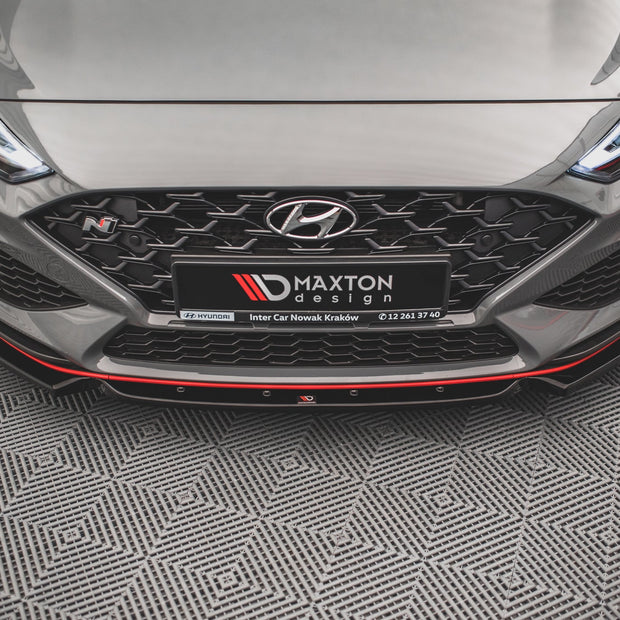 Frontläpp V.1 + Flaps för Hyundai I30 N / I30 N-Line Hatchback/Fastback Mk3 Facelift