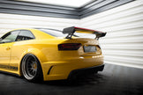 Kolfiberspoiler med yttre fästen + LED för Audi A5 Coupe 8T