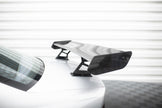 Kolfiberspoiler med inre fästen + LED för BMW 3 Coupe E46
