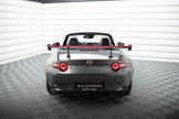Kolfiberspoiler med övre swan-fäste + LED för Mazda MX-5 ND (Mk4)