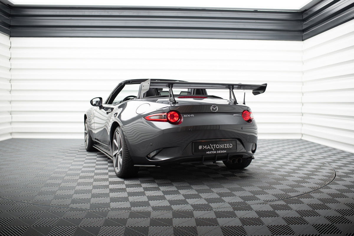 Kolfiberspoiler med övre swan-fäste  för Mazda MX-5 ND (Mk4)