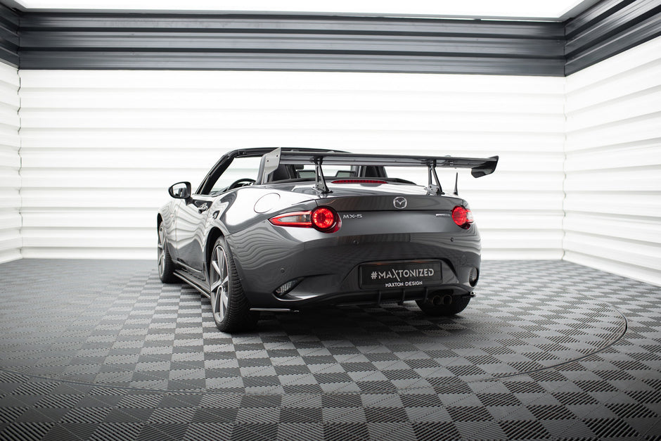 Kolfiberspoiler med övre swan-fäste  för Mazda MX-5 ND (Mk4)