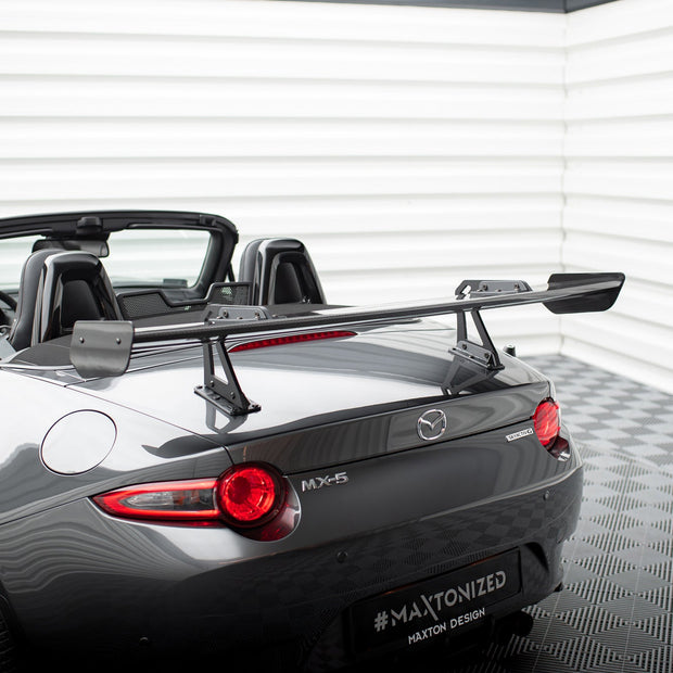 Kolfiberspoiler med övre swan-fäste  för Mazda MX-5 ND (Mk4)