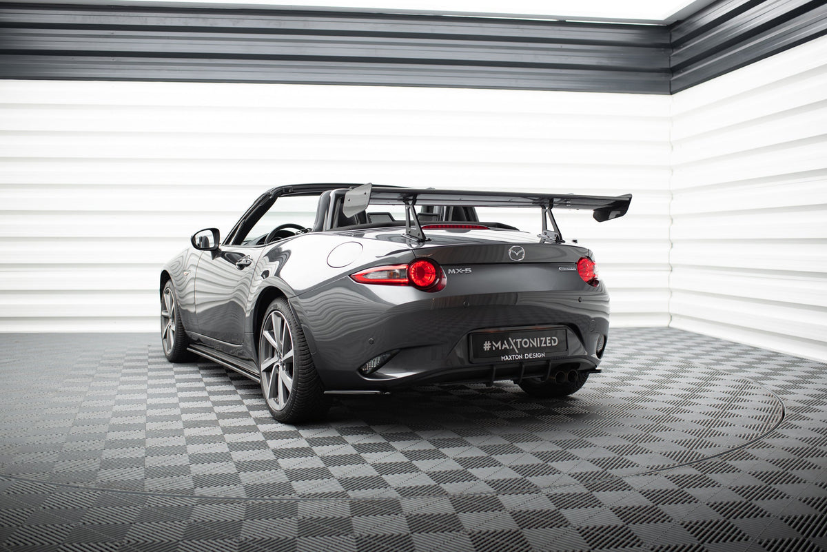 Kolfiberspoiler med övre swan-fäste  för Mazda MX-5 ND (Mk4)