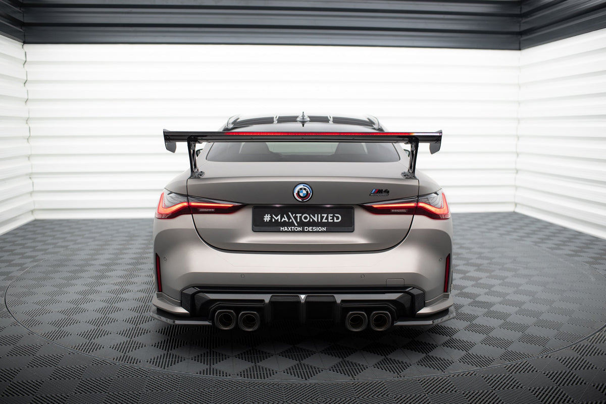 Kolfiberspoiler med yttre fästen + LED för BMW M4 G82 / G82 Facelift / M440i / 4 M-Pack G22 / G22 Facelift
