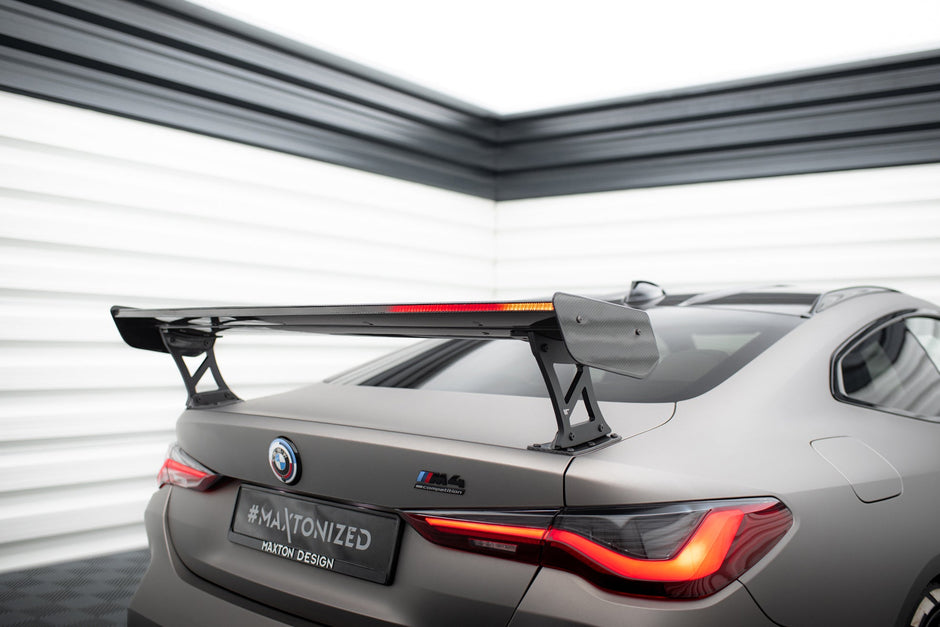 Kolfiberspoiler med yttre fästen + LED för BMW M4 G82 / G82 Facelift / M440i / 4 M-Pack G22 / G22 Facelift