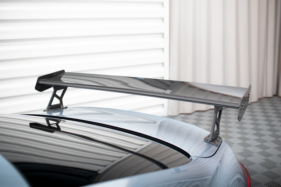 Kolfiberspoiler med yttre fästen + LED för BMW 4 F32 / 4 F32 M-Pack Coupe