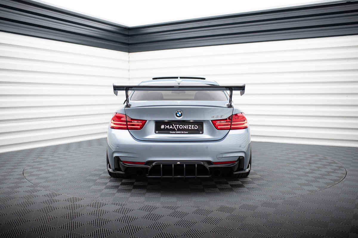 Kolfiberspoiler med yttre fästen  för BMW 4 F32 / 4 F32 M-Pack Coupe