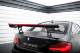 Kolfiberspoiler med inre fästen + LED för BMW M2 F87 / 2 / 2 M-Pack F22