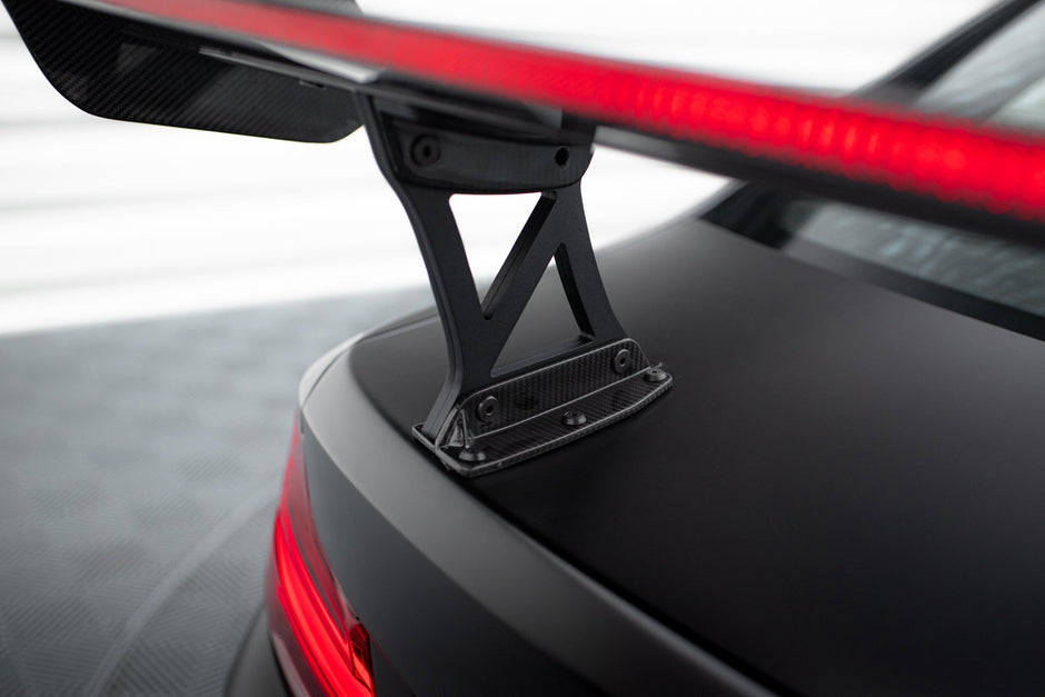 Kolfiberspoiler med inre fästen + LED för BMW M2 F87 / 2 / 2 M-Pack F22