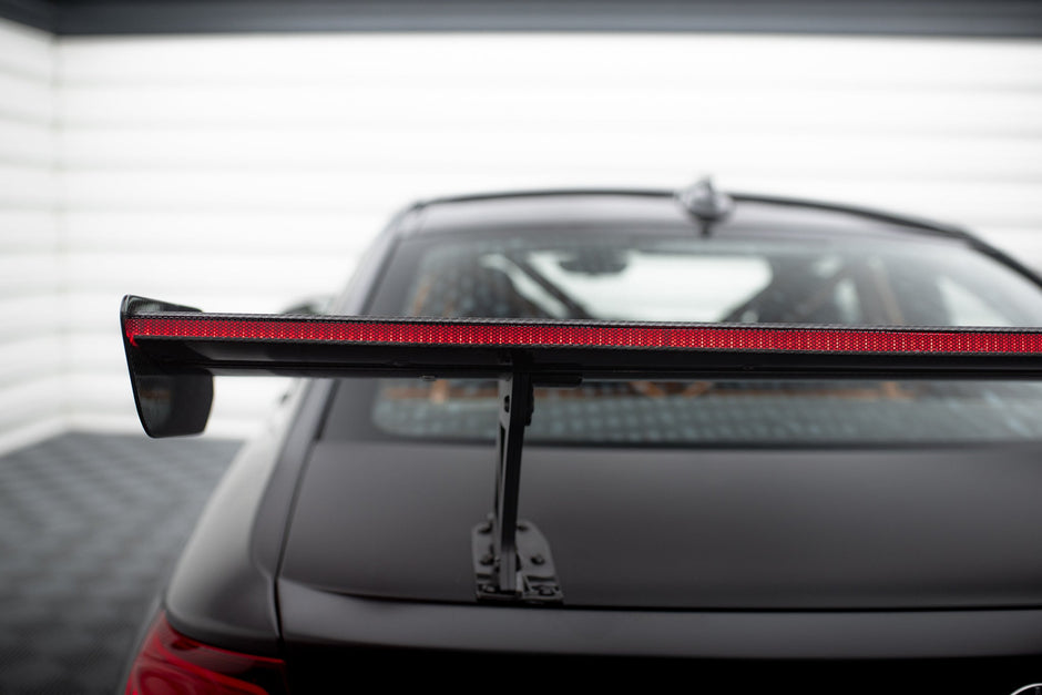 Kolfiberspoiler med inre fästen + LED för BMW M2 F87 / 2 / 2 M-Pack F22