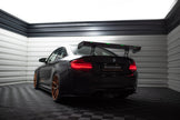 Kolfiberspoiler med inre fästen + LED för BMW M2 F87 / 2 / 2 M-Pack F22