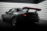 Kolfiberspoiler + LED för Mazda MX5 Hardtop NC(MK3)