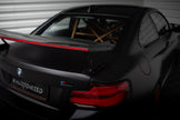 Kolfiberspoiler med yttre fästen + LED för BMW M2 F87 / 2 / 2 M-Pack F22