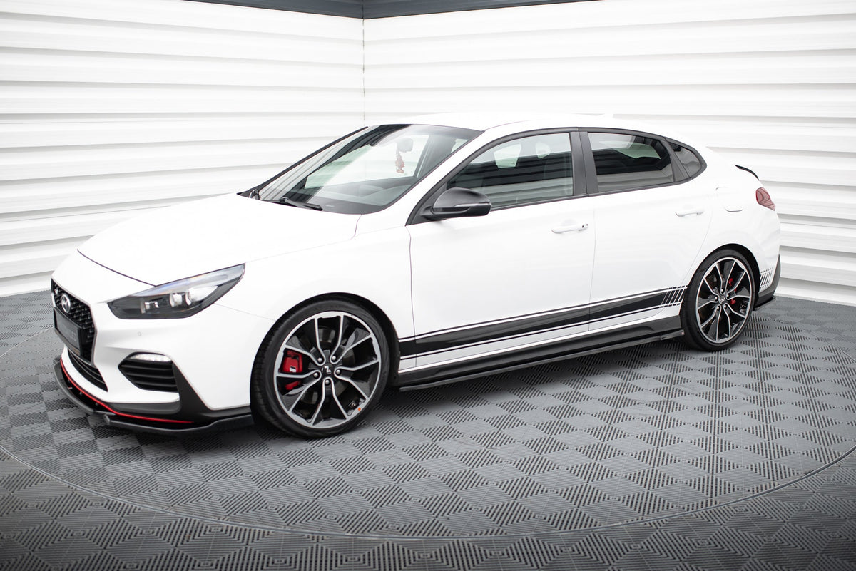 Sidokjolar Diffusers V.4 för Hyundai I30 N / N-Line Hatchback / Fastback Mk3 / Mk3 Facelift