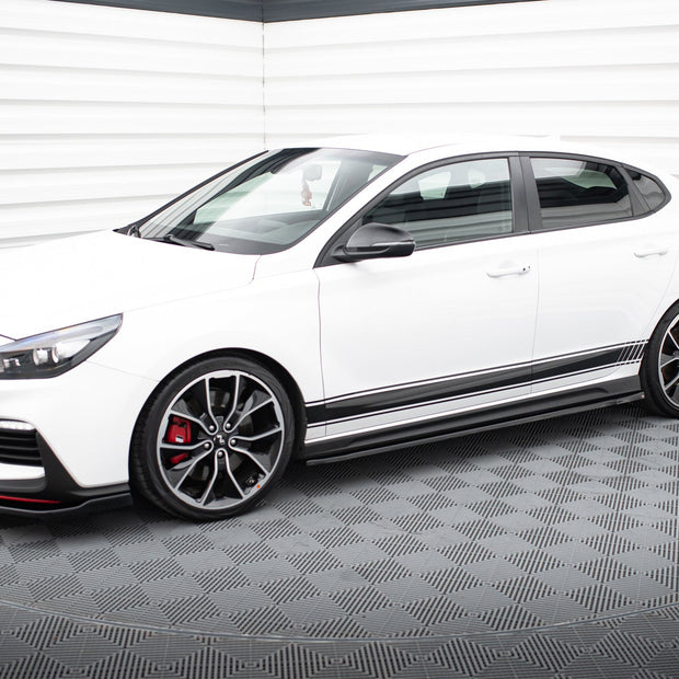 Sidokjolar Diffusers V.4 för Hyundai I30 N / N-Line Hatchback / Fastback Mk3 / Mk3 Facelift