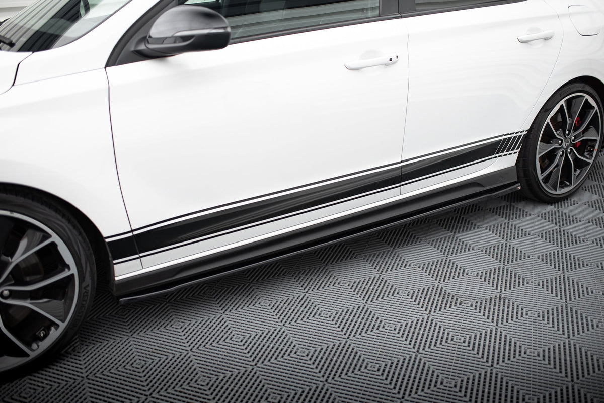 Sidokjolar Diffusers V.4 för Hyundai I30 N / N-Line Hatchback / Fastback Mk3 / Mk3 Facelift