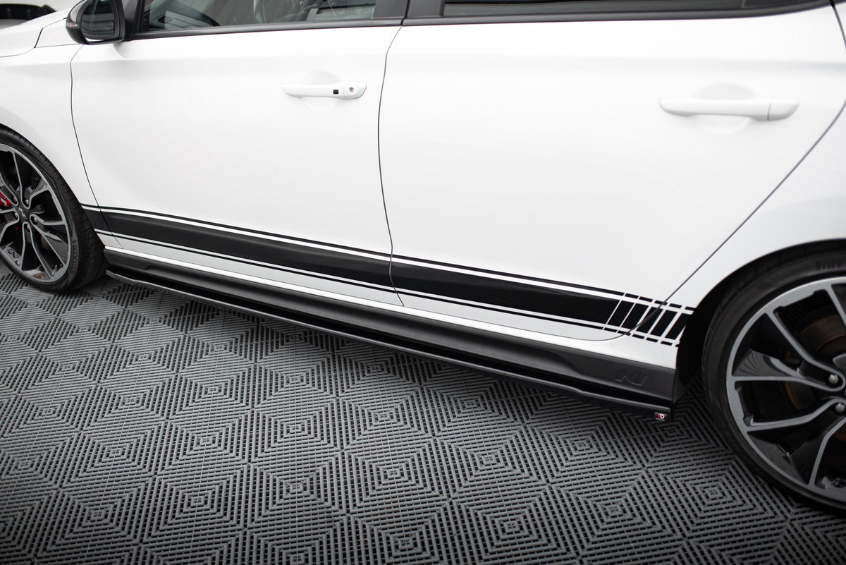 Sidokjolar Diffusers V.4 för Hyundai I30 N / N-Line Hatchback / Fastback Mk3 / Mk3 Facelift