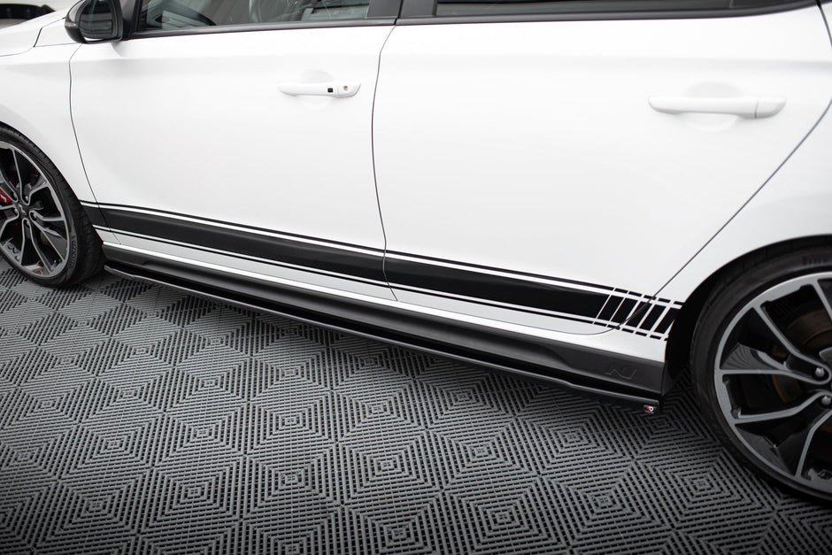 Sidokjolar Diffusers V.4 för Hyundai I30 N / N-Line Hatchback / Fastback Mk3 / Mk3 Facelift