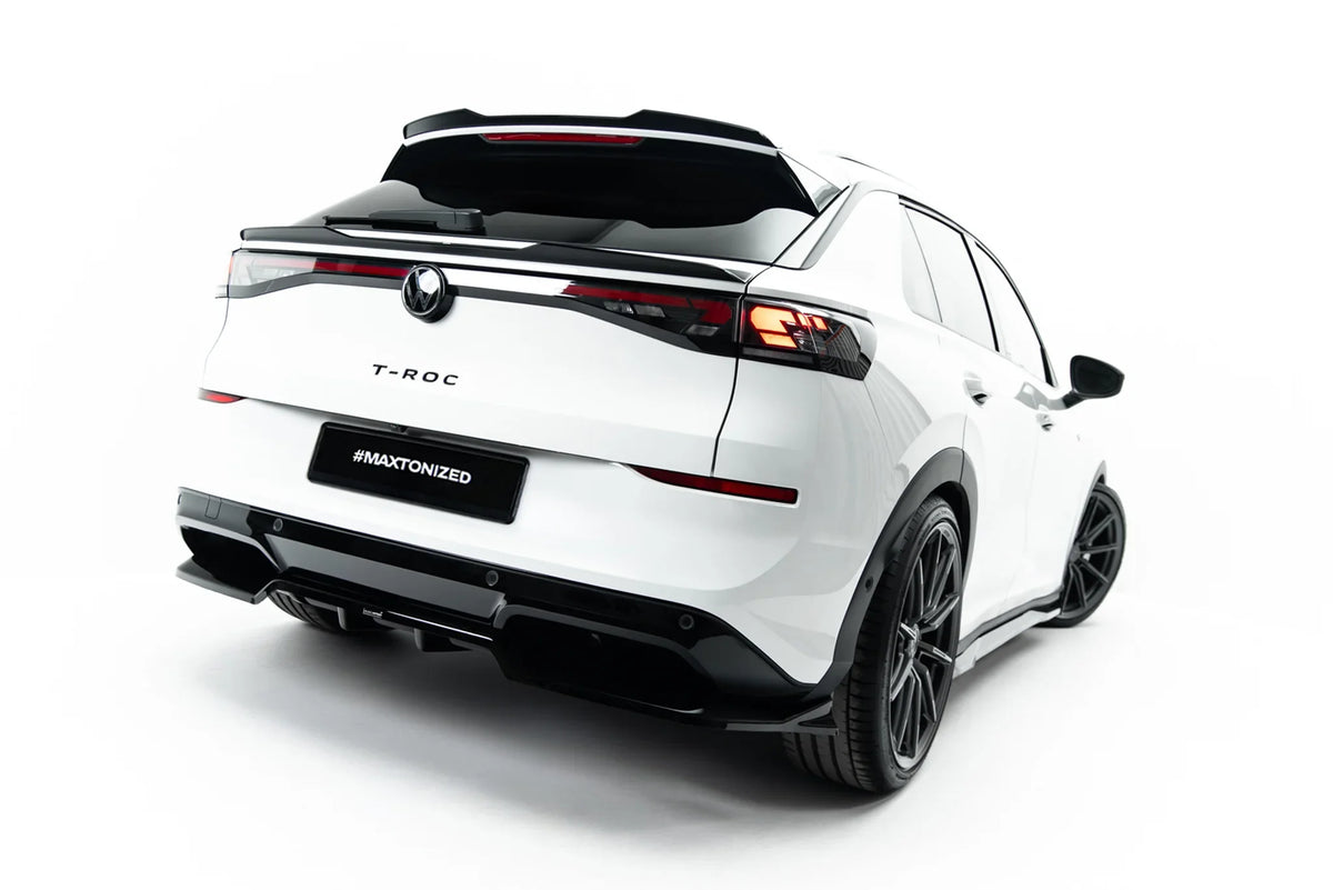 Bakre Splitter (with vertical bars) för Volkswagen T-Roc R-Line Mk2