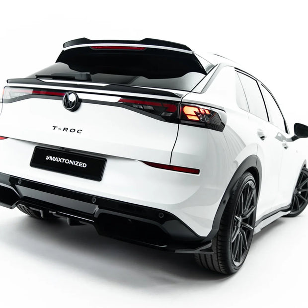 Bakre Splitter (with vertical bars) för Volkswagen T-Roc R-Line Mk2