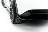 Bakre Splitter (with vertical bars) för Volkswagen T-Roc R-Line Mk2